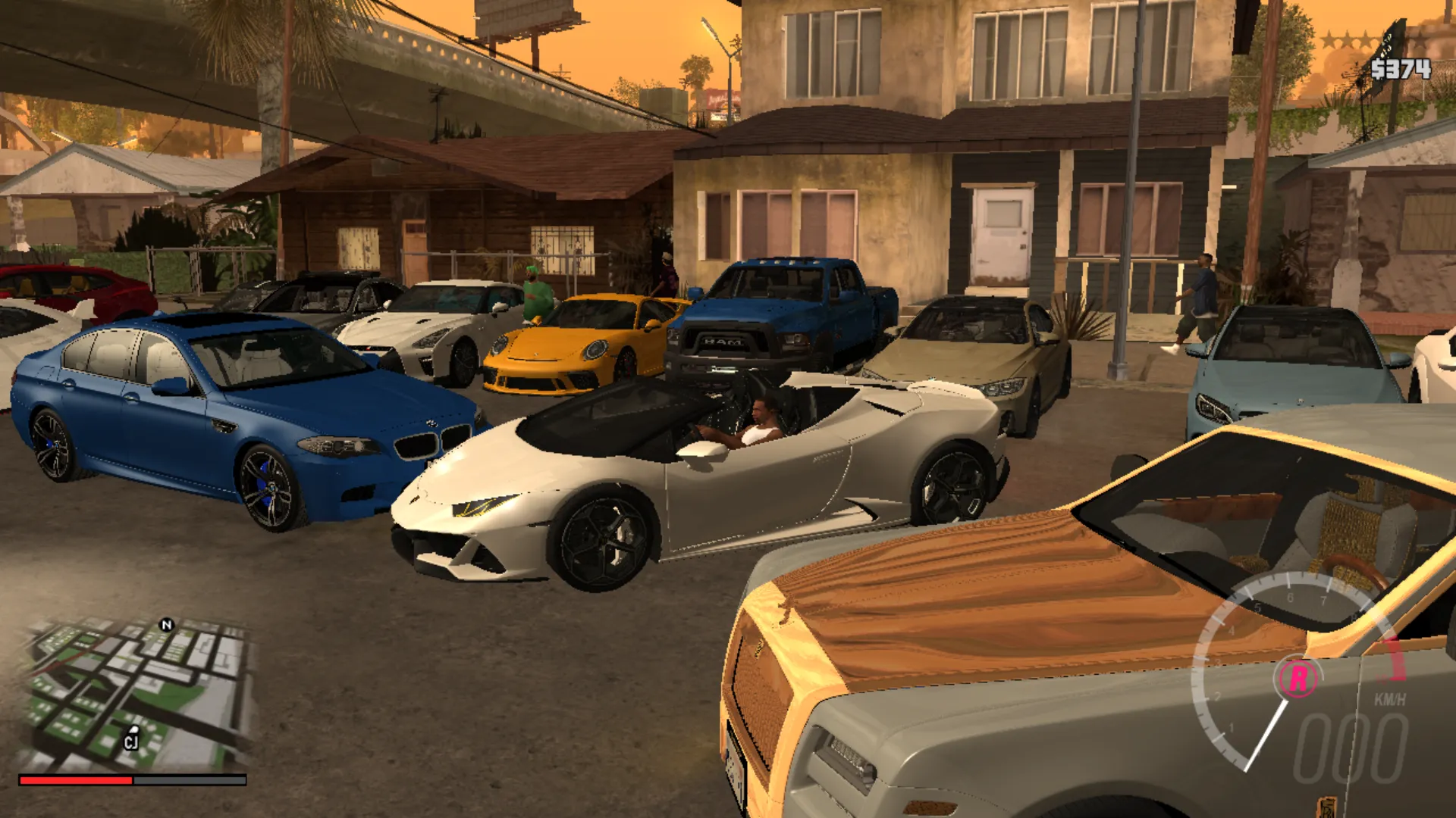 GTA San Andreas luxury car mods screenshot 14